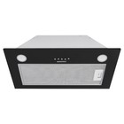 Вытяжка NORDFROST FB 6060 B, встраиваемая, 550 м3/ч, 3 скорости, чёрный - Фото 3