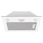 Вытяжка NORDFROST FB 6060 W, встраиваемая, 550 м3/ч, 3 скорости, белый - Фото 3