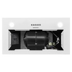 Вытяжка NORDFROST FB 6060 W, встраиваемая, 550 м3/ч, 3 скорости, белый - Фото 4