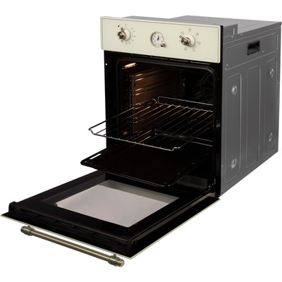 Духовой шкаф HIBERG VM 4360 RY, электрический, 50 л, бежевый