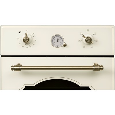 Духовой шкаф HIBERG VM 4360 RY, электрический, 50 л, бежевый