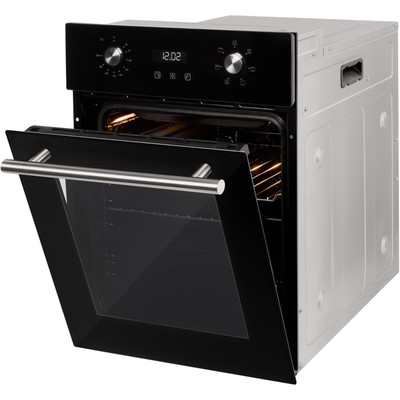 Духовой шкаф HIBERG VM 4260 B, встраиваемый, электрический, 50 л, чёрный