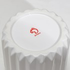 УЦЕНКА Банка для сыпучих продуктов Доляна «Золотой зайка», 1.1 л, 12×23 см, доломит, белая - Фото 4