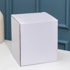 УЦЕНКА Банка для сыпучих продуктов Доляна «Золотой зайка», 1.1 л, 12×23 см, доломит, белая - Фото 5