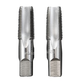 Метчики дюймовые комплектные BERGER BG1182, 1/2-14 NPT, 2 шт.