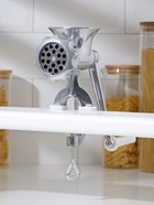 Мясорубка ручная «Советская», алюминий, 22.5×13.5 см, серебристая - Фото 21