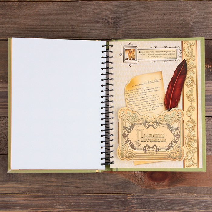 Родословная книга «Семейная летопись», 30 листов, 24,5 х 29,2 см 9360152