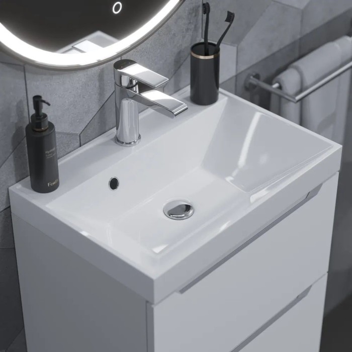 Раковина полувстраиваемая Uperwood Classic 50 см, прямоугольная