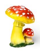 Садовая фигура из полистоуна «Грибы-мухоморы», 17 см 9771660