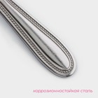 Ложка столовая из нержавеющей стали Доляна «Моджо», длина 18.9 см, толщина 1.8 мм - Фото 2