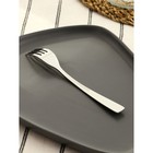 Вилка столовая Magistro Bravo, длина 18.8 см, толщина 2 мм, нержавеющая сталь - Фото 2