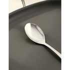 Ложка чайная Magistro Bravo, h=13.5 см, толщина 2 мм, нержавеющая сталь, серебристая - Фото 3