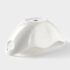 Салатник фарфоровый на бамбуковой подставке BellaTenero, 800 мл, цвет белый - Фото 4