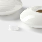 Набор для специй на бамбуковой подставке BellaTenero «Ласточкины гнёзда», 2 предмета: солонка 50 мл, перечница 50 мл, фарфор, белый - Фото 4