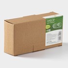 Набор для специй на бамбуковой подставке BellaTenero «Ласточкины гнёзда», 2 предмета: солонка 50 мл, перечница 50 мл, фарфор, белый - Фото 6