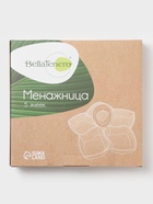 Менажница 5 ячеек BellaTenero, 25×25 см, фарфор, белая - Фото 5