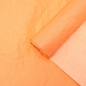 Бумага эколюкс «Жёлто - оранжевая», 0.7 x 5 м