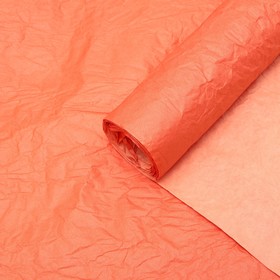 Бумага эколюкс «Красно - персиковая», 0.7 x 5 м