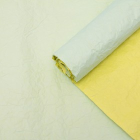 Бумага эколюкс «Салатово - жёлтая», 0.7 x 5 м
