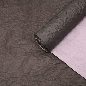 Бумага эколюкс «Чёрно - розовая», 0.7 x 5 м