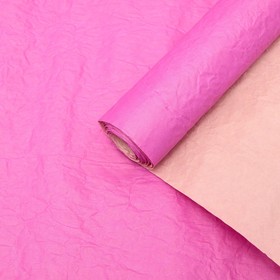 Бумага эколюкс «Бежево - розовая», 0.7 x 5 м