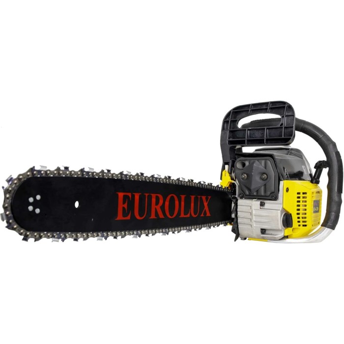 Бензопила Eurolux GS-6220, 4.2 л/с, 3.1 кВт, шина 50.5 см, паз 1.5 мм, бак 0.55 л - Фото 1