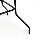 Набор садовой мебели: Стол квадратный и 2 стула коричневого цвета, нагрузка до 120 кг - Фото 3