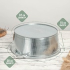 УЦЕНКА Таз круглый, 13 л, оцинкованный - Фото 9