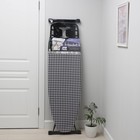 УЦЕНКА Доска гладильная Haushalt XL houndstooth, 1235×460 мм, чехол разрыв материала - Фото 6
