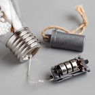 УЦЕНКА Ёлочный шар «Ветка ели», батарейки, 5 LED, свечение белое - Фото 3