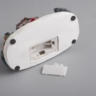 Светодиодная фигура «Рождественский поезд» 17 × 12 × 9 см, полистоун, батарейки АААх2 (не в комплекте), свечение тёплое белое, УЦЕНКА 9842120