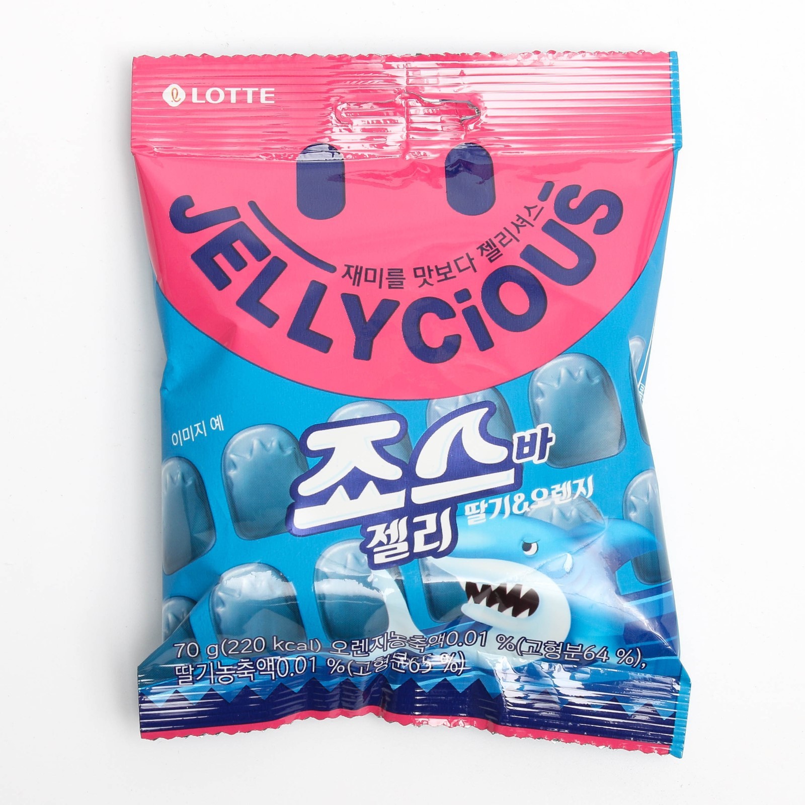 Жевательные драже JELICiOUS JAWS BAR FLAVOR 70г LOTTE (8195396 ...