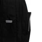 Рюкзак школьный, 40 х 27 х 20 см, Grizzly 360, эргономичная спинка, отделение для ноутбука, чёрный/голубой RG-360-8_2 - Фото 16
