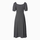 Платье женское, цвет чёрный, размер 48 - фото 25275779