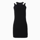 Платье женское, цвет чёрный, размер 42 - Фото 4