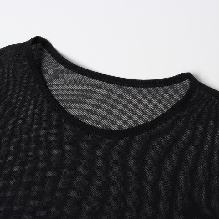 Джемпер сетка А.302848, цвет черный, р-р 46 (M) 64262