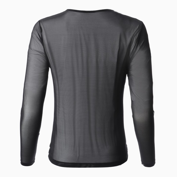 Джемпер сетка А.302848, цвет черный, р-р 48 (L) 64263