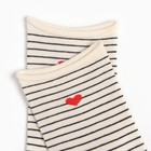 Носки женские, цвет кремовый, размер 23-25 - фото 64167133