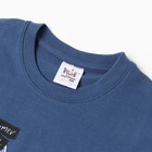 Футболка для мальчика, цвет синий/серфинг, рост 122 см - фото 24457189