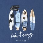 Футболка для мальчика, цвет синий/серфинг, рост 134 см 9758723