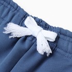 Брюки для мальчика, цвет тёмно-синий/алмазы, рост 146-152см - фото 50978157