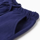 Шорты для девочки, цвет тёмно-синий/BORN, рост 134-140 см - фото 22367150