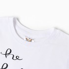 Пижама для девочки, цвет белый/пчёлка, рост 104 см - фото 22367199