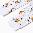 Пижама для девочки, цвет белый/пчёлка, рост 104 см - фото 22367203