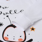 Пижама для девочки, цвет белый/пчёлка, рост 122 см - фото 22367218