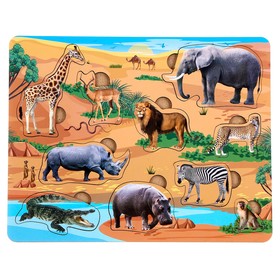 Рамка-вкладыш «Животные Африки»