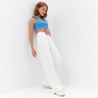 Брюки женские MINAKU: Casual Collection цвет экрю, р-р 44 9467661 - фото 10654435