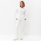Брюки женские MINAKU: Casual Collection цвет экрю, р-р 44 9467661 - фото 10654436