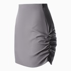 Юбка женская MINAKU: Casual Collection цвет серый, р-р 46 9606105 - фото 12666561