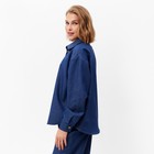 Рубашка женская MINAKU: MINAKU: Jeans Collection цвет цвет синий, р-р 44 - фото 805678203
